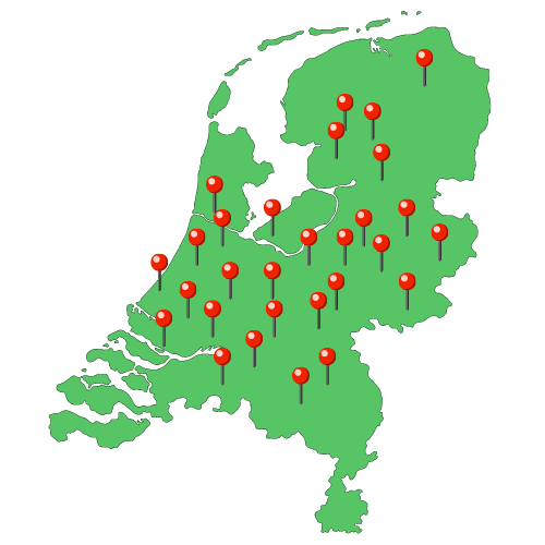 Landelijke dekking Nederland